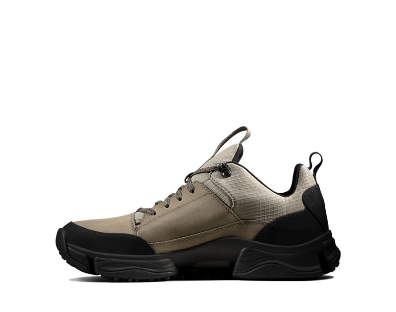 Clarks Tri Path Walk Walking Shoes Trainers Olive Men - India N2Q5806-B9