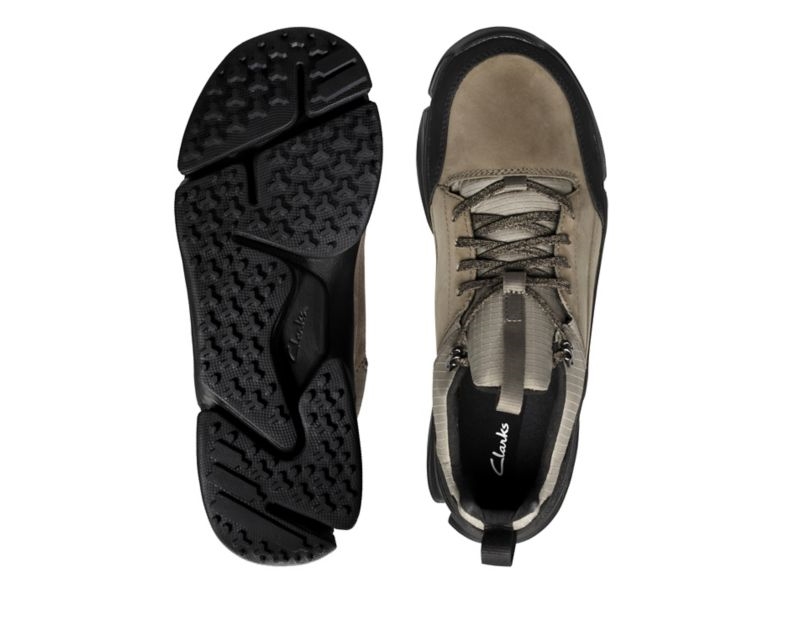 Clarks Tri Path Walk Walking Shoes Trainers Olive Men - India N2Q5806-B9