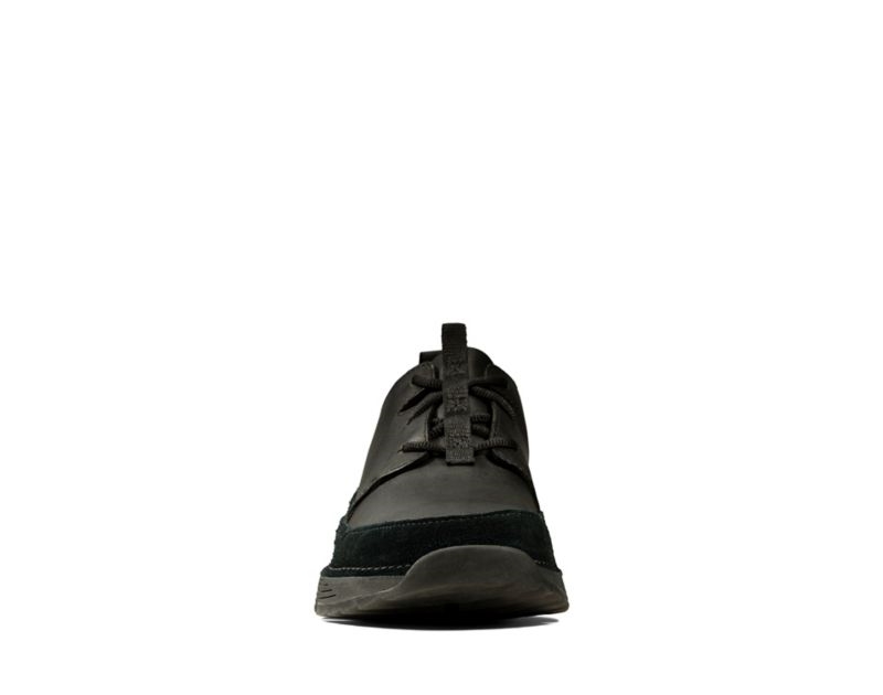 Clarks Tri Solar Trainers Black Men - India G9H9032-F6