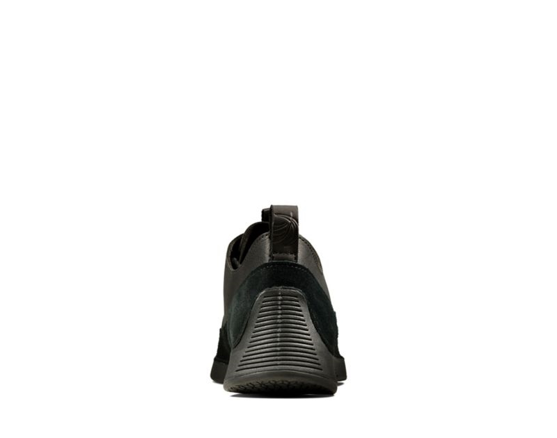 Clarks Tri Solar Trainers Black Men - India G9H9032-F6