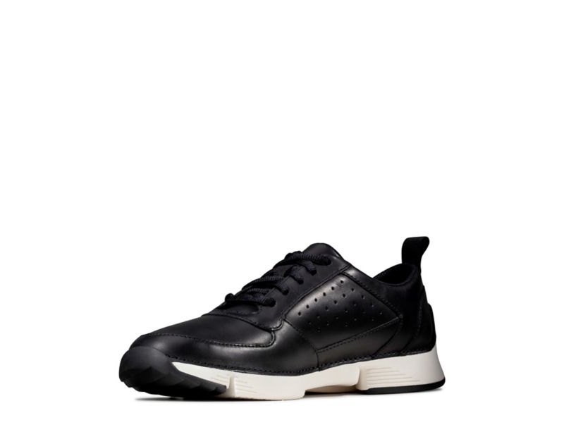Clarks Tri Sprint Trainers Black Men - India U5W4899-X2