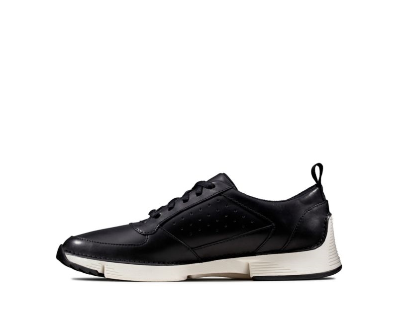 Clarks Tri Sprint Trainers Black Men - India U5W4899-X2