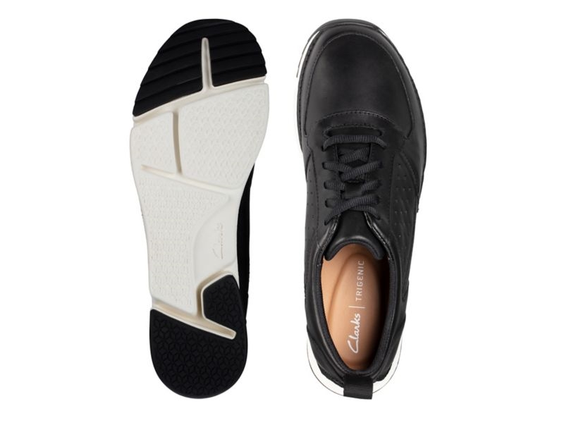Clarks Tri Sprint Trainers Black Men - India U5W4899-X2