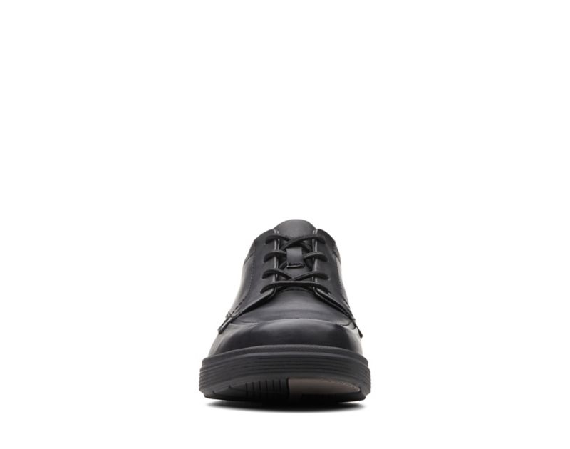Clarks Un Abode Ease Trainers Wide Fit Shoes Black Men - India F6N8311-U8