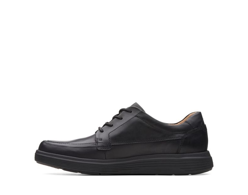 Clarks Un Abode Ease Trainers Wide Fit Shoes Black Men - India F6N8311-U8