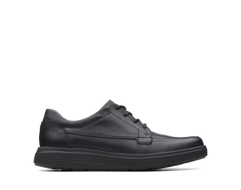 Clarks Un Abode Ease Trainers Wide Fit Shoes Black Men - India F6N8311-U8