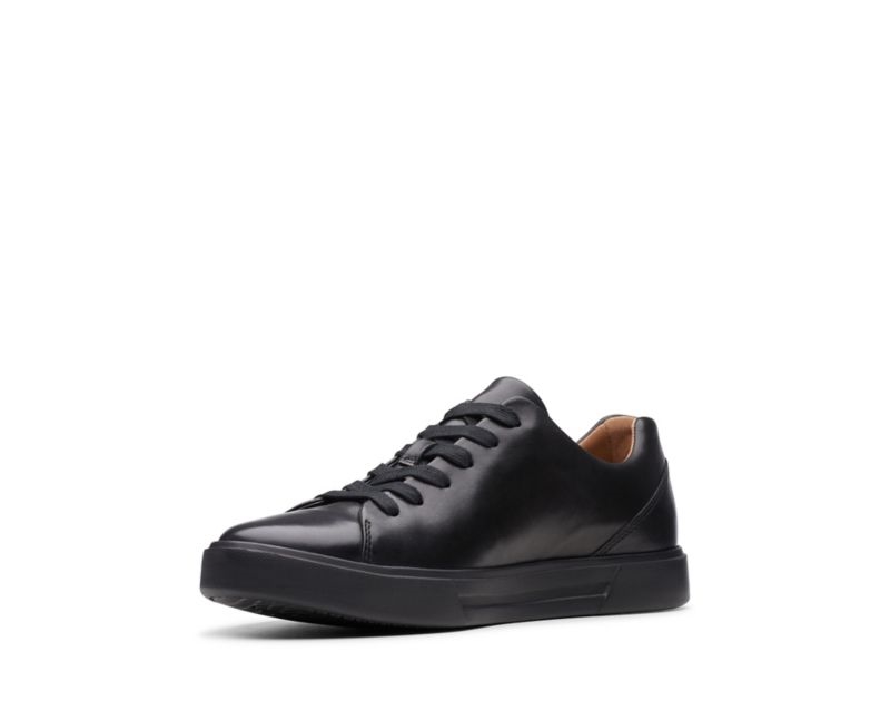Clarks Un Costa Lace Trainers Black Men - India Q8U1050-O2