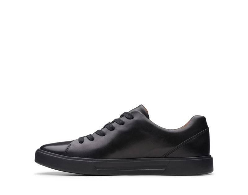 Clarks Un Costa Lace Trainers Black Men - India Q8U1050-O2