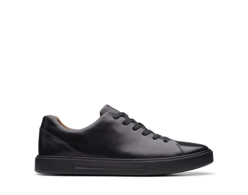 Clarks Un Costa Lace Trainers Black Men - India Q8U1050-O2