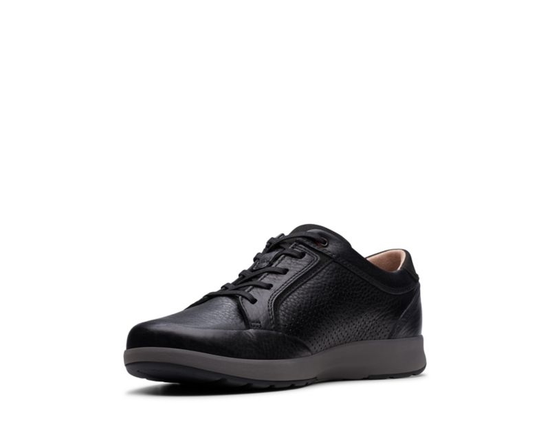 Clarks Un Trail Form Trainers Black Men - India B3R8566-T7