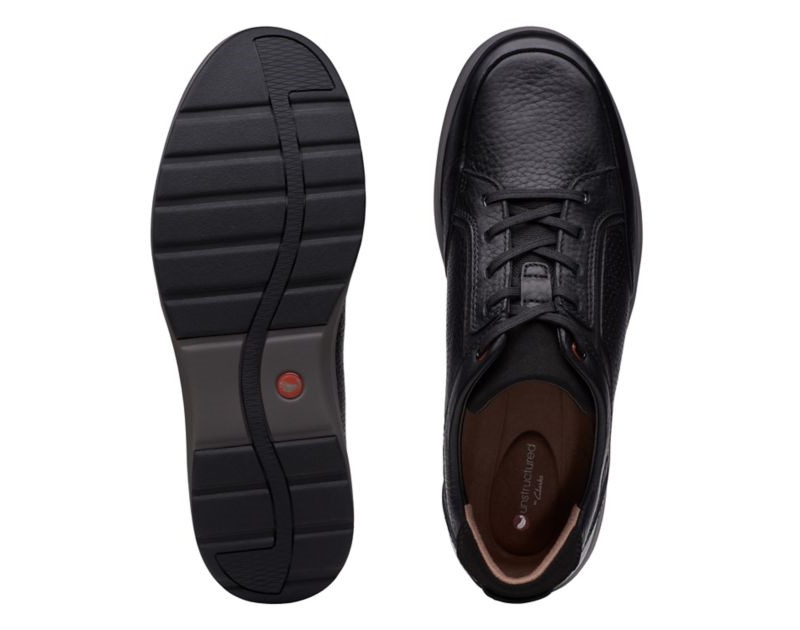 Clarks Un Trail Form Trainers Black Men - India B3R8566-T7