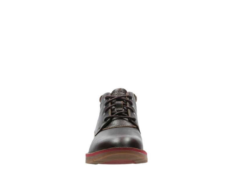 Clarks Varick Heal Ankle Boots Brown Men - India S5Q6618-T2
