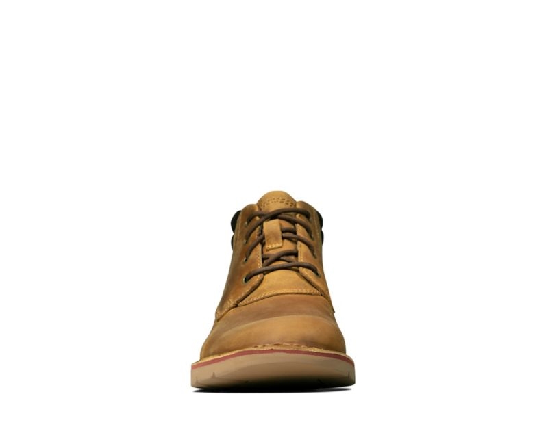 Clarks Varick Heal Boots Ankle Boots Brown Men - India A3L8588-P0