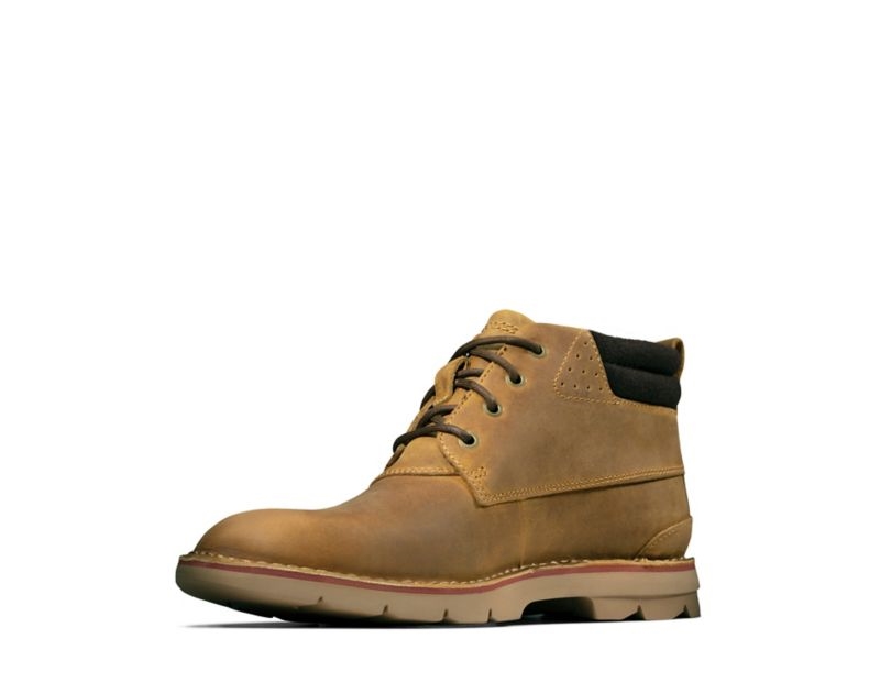 Clarks Varick Heal Boots Ankle Boots Brown Men - India A3L8588-P0