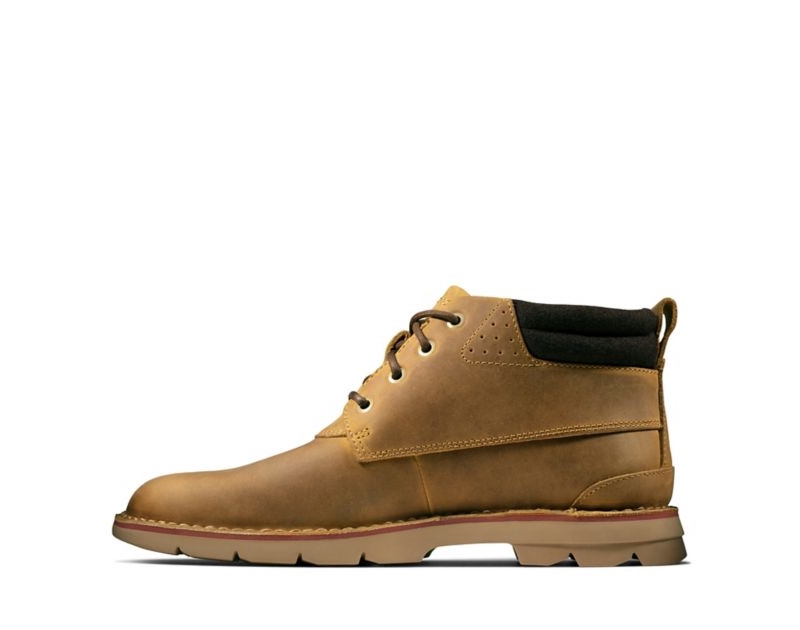 Clarks Varick Heal Boots Ankle Boots Brown Men - India A3L8588-P0