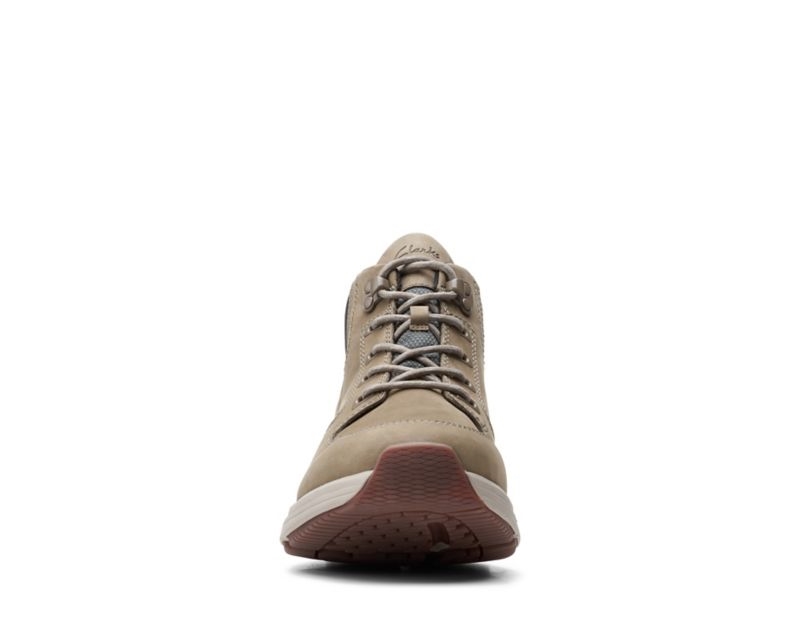 Clarks Wave2.0 Hi Outdoor Boots Olive Men - India D0E7600-F9