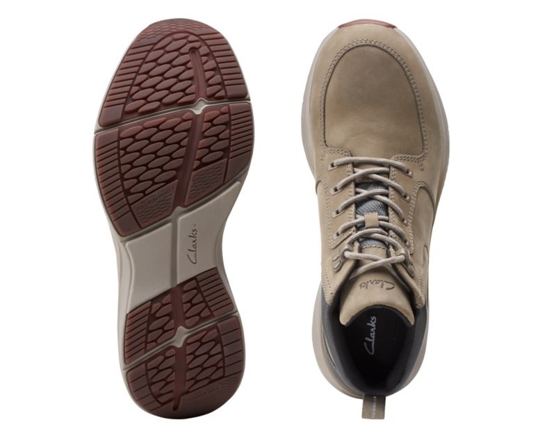 Clarks Wave2.0 Hi Outdoor Boots Olive Men - India D0E7600-F9