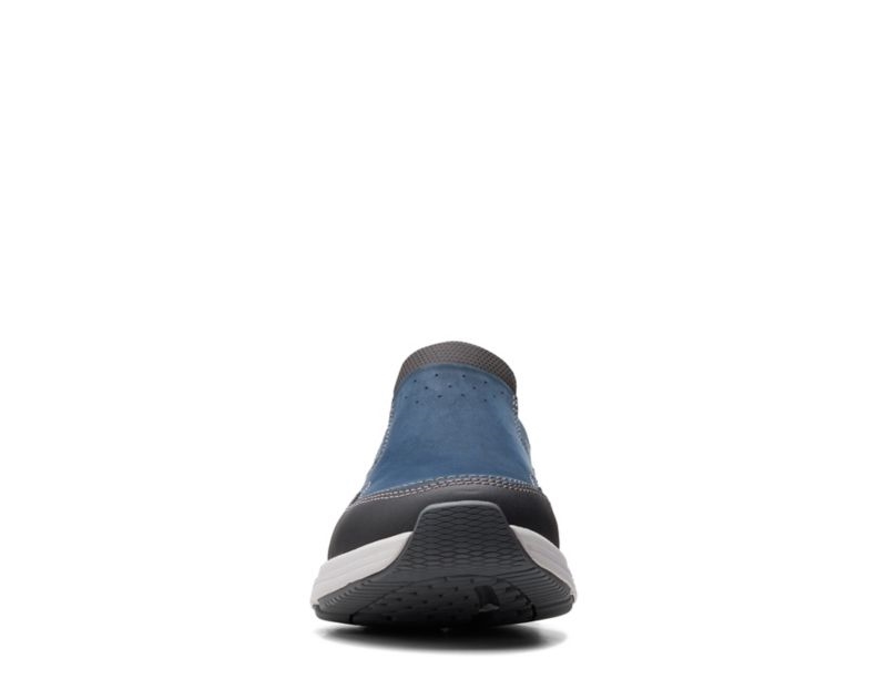 Clarks Wave 2.0 Edge Trainers Navy Men - India Y7L1026-S3
