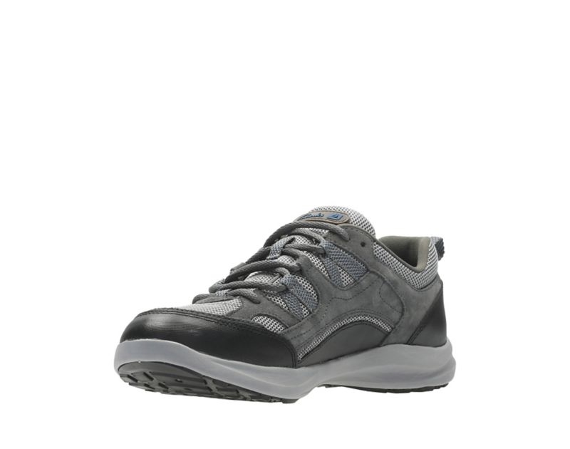 Clarks Wave Vista Trainers Grey Men - India H5Q2808-I0