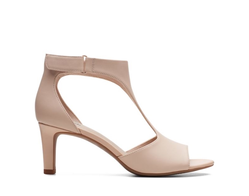 Clarks Alice Flame Heeled Sandals Skin Women - India D7I8148-R8