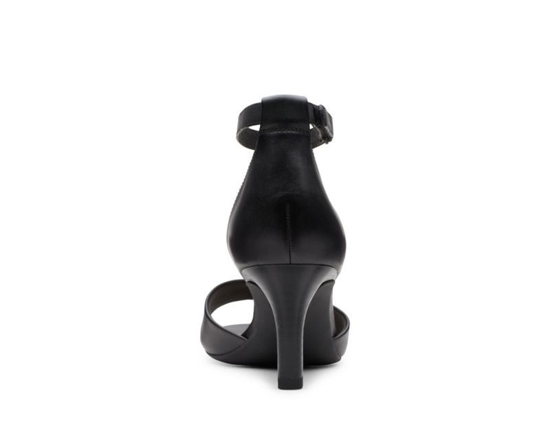 Clarks Alice Greta Sandals Heels Black Women - India V3V7568-P2