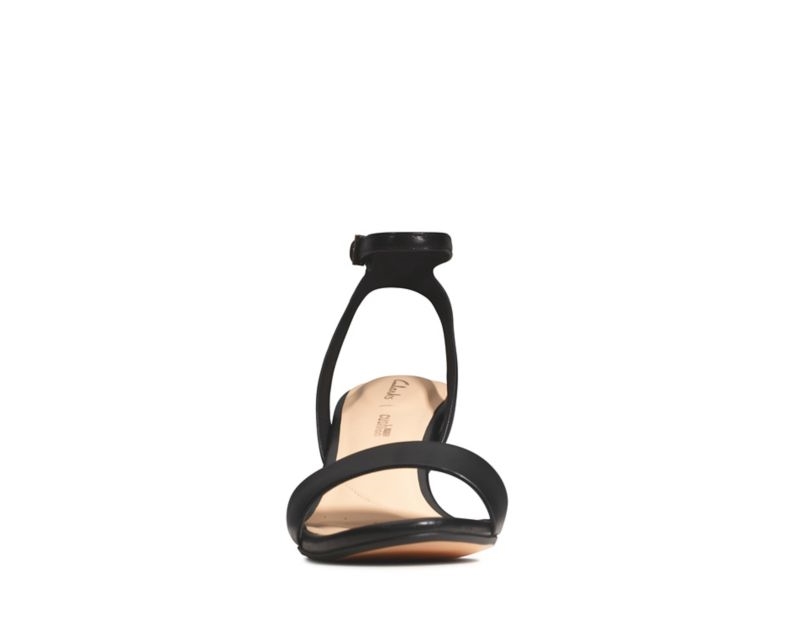 Clarks Amali Jewel Heeled Sandals Black Women - India E9K9681-W2