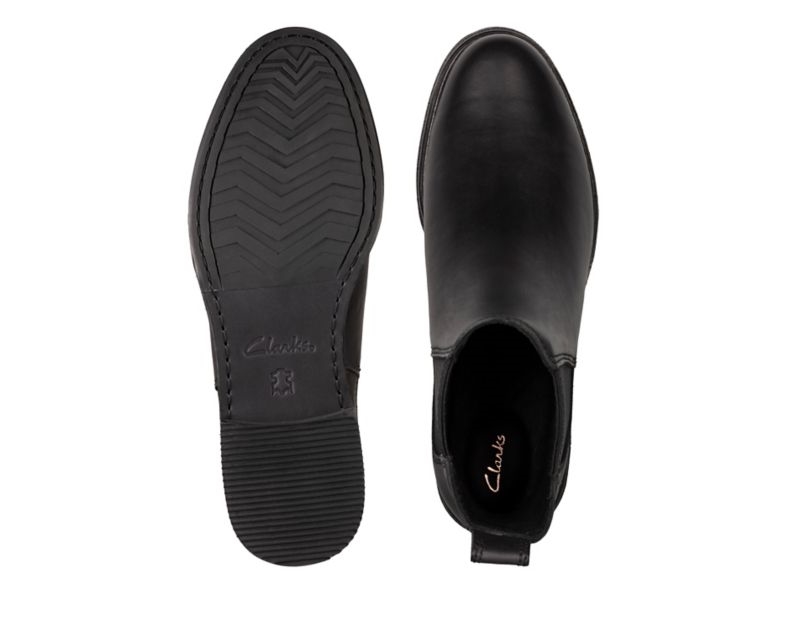 Clarks Arlo Chelsea Boots Black Women - India W6B4120-H1