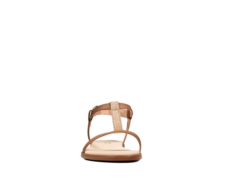 Clarks Bay Rosa Sandals Flat Sandals Brown Women - India F9Z4570-C5