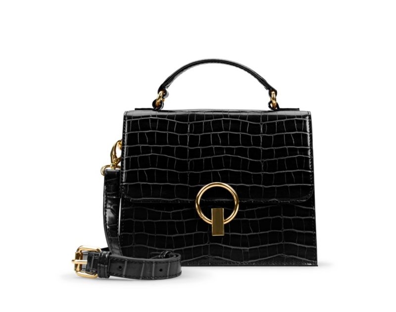 Clarks Cabana Luna Cross Body Bags Black Women - India P4K9544-H6