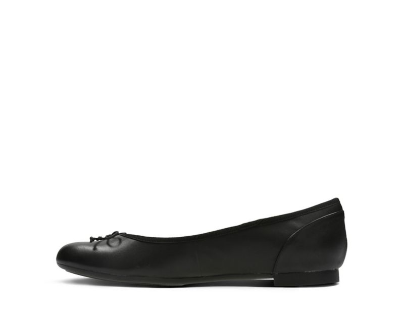 Clarks Couture Bloom Ballet Pumps Black Women - India B5Y6336-S4