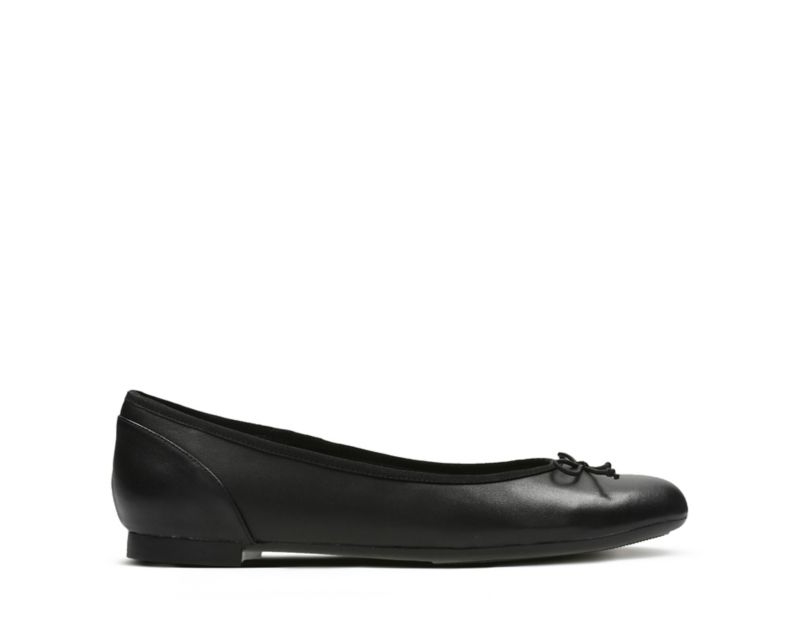 Clarks Couture Bloom Ballet Pumps Black Women - India B5Y6336-S4
