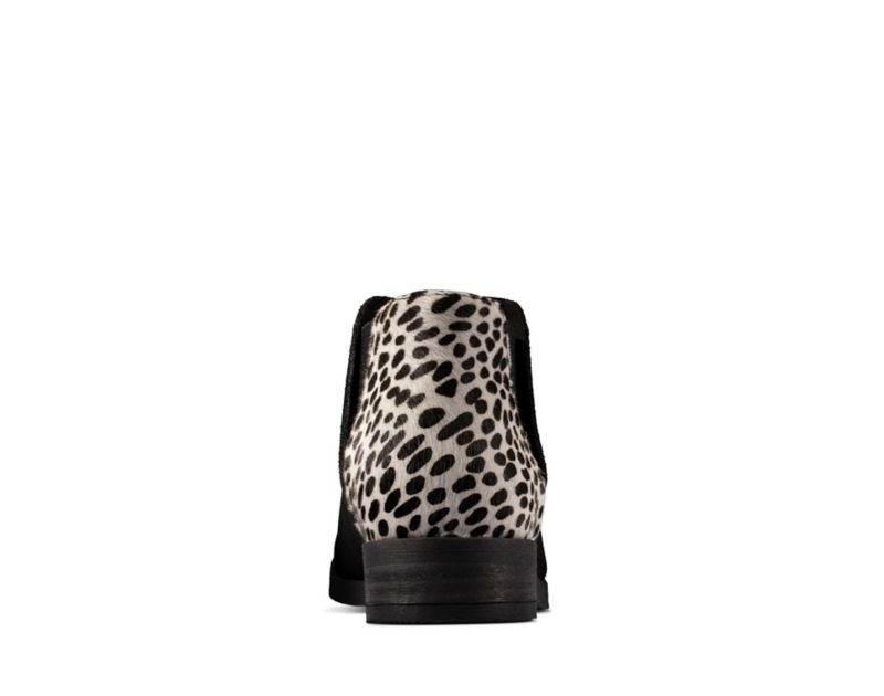 Clarks Demi2 Beat Ankle Boots Black Women - India N0Q1832-G6