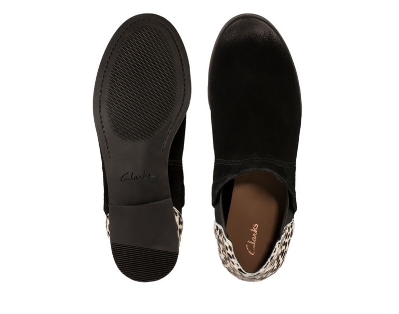 Clarks Demi2 Beat Ankle Boots Black Women - India N0Q1832-G6