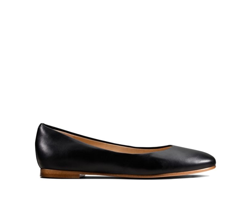 Clarks Grace Piper Ballet Pumps Black Women - India N4J0282-K3