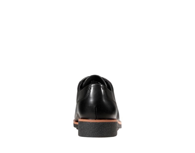 Clarks Griffin Lane Lace-up Shoes Wide Fit Shoes Black Women - India B5V6119-F1