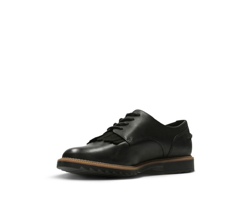 Clarks Griffin Mabel Brogues Brogues & Lace Ups Black Women - India R8Y9914-H5