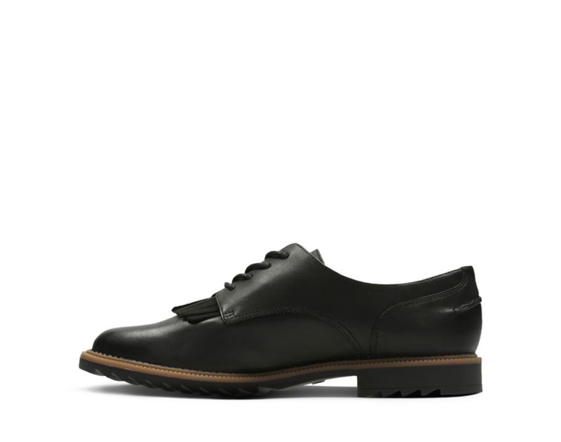 Clarks Griffin Mabel Brogues Brogues & Lace Ups Black Women - India R8Y9914-H5