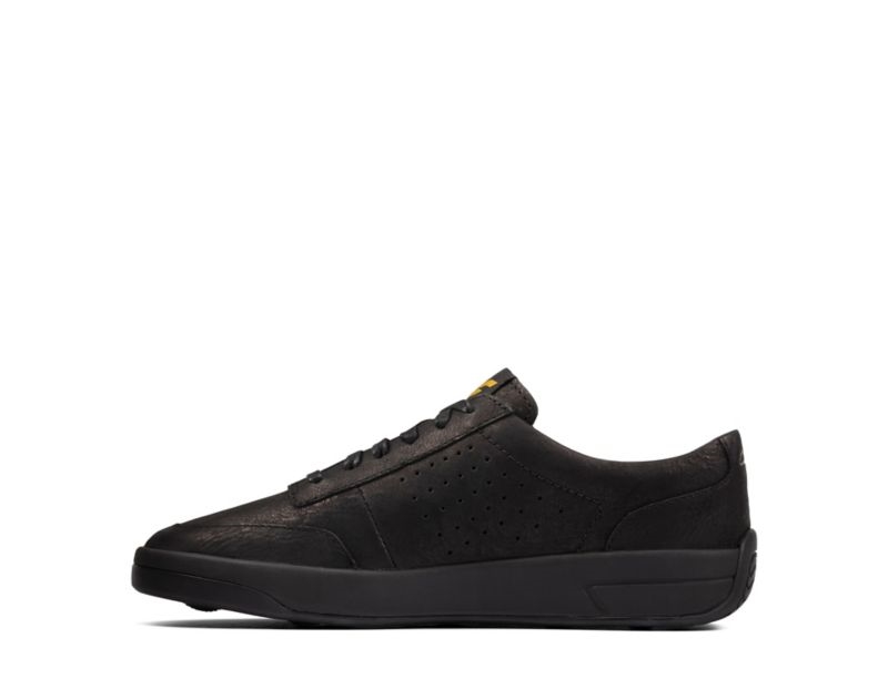 Clarks Hero Air Lace Flat Shoes Trainers Black Women - India D4M1753-X5