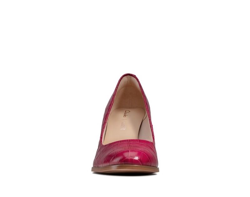 Clarks Kaylin Cara Heeled Shoes Heels Pink Women - India E8G8191-G4