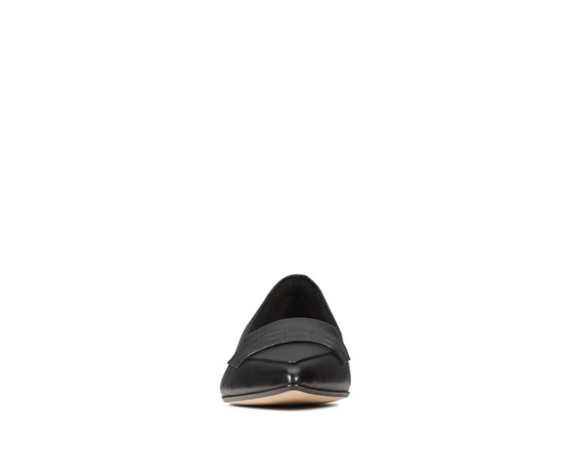 Clarks Laina 15 Loafers Ballet Pumps Black Women - India S7I9614-X9