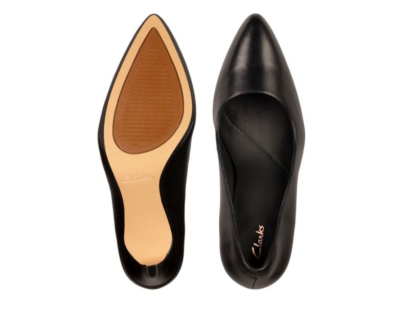 Clarks Laina Rae 2 Pumps Heels Black Women - India Z6S6309-Y2