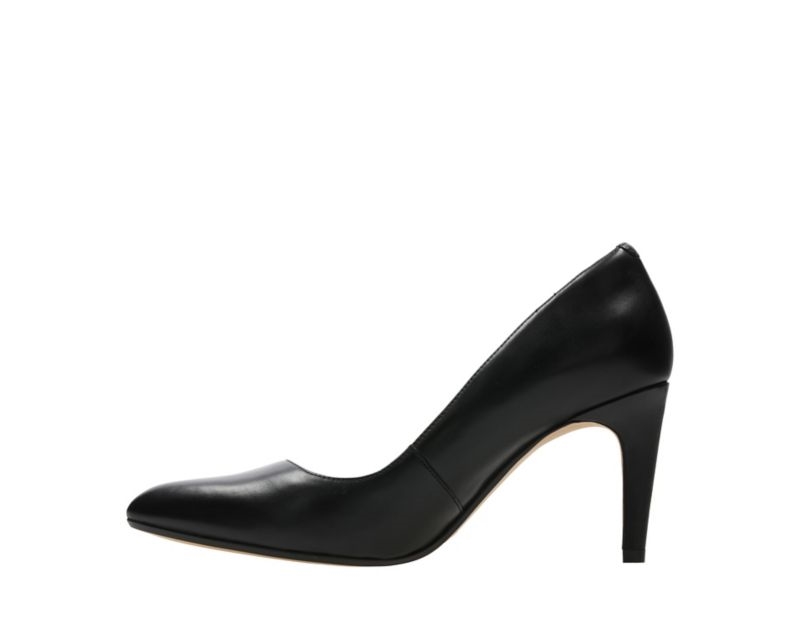Clarks Laina Rae Pumps Heels Black Women - India T0D2373-V9