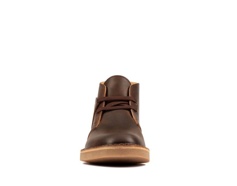 Clarks Lightweight Desert Boots Dark Brown Women - India Y7B0895-S4