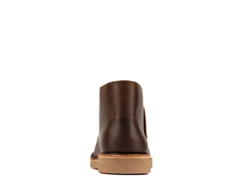 Clarks Lightweight Desert Boots Dark Brown Women - India Y7B0895-S4