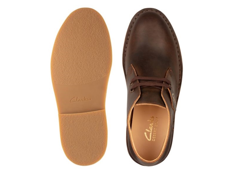 Clarks Lightweight Desert Boots Dark Brown Women - India Y7B0895-S4