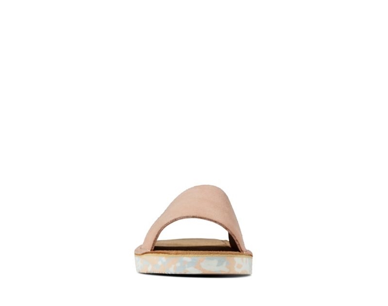 Clarks Lunan Sliders Light Pink Women - India P4Z5099-N5