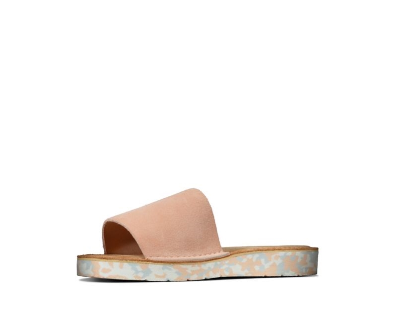 Clarks Lunan Sliders Light Pink Women - India P4Z5099-N5