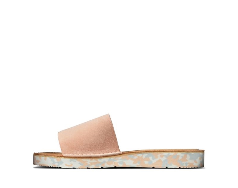 Clarks Lunan Sliders Light Pink Women - India P4Z5099-N5