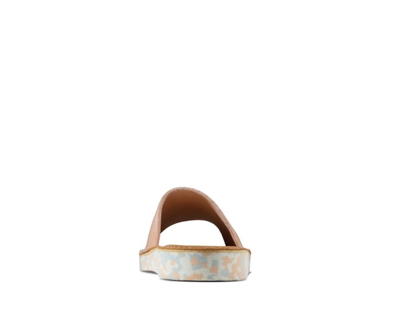 Clarks Lunan Sliders Light Pink Women - India P4Z5099-N5
