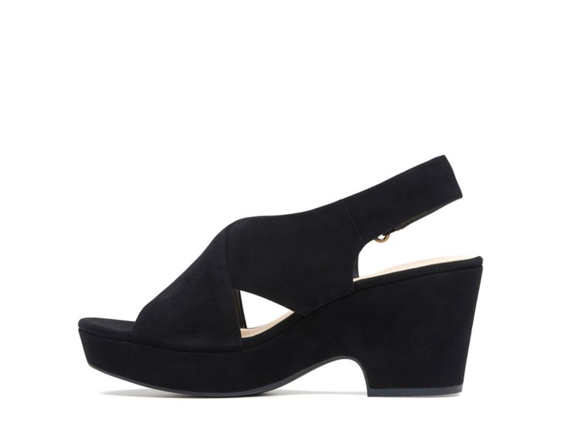 Clarks Maritsa Lara Heeled Sandals Black Women - India F6Y5816-G3
